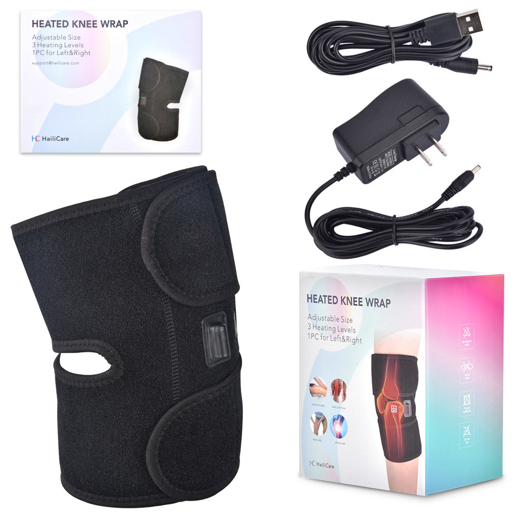 Electric Heating Knee Pads Hot Compress Moxibustion Heating Knee Pads Elderly Knee Warmers