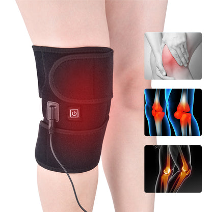 Electric Heating Knee Pads Hot Compress Moxibustion Heating Knee Pads Elderly Knee Warmers